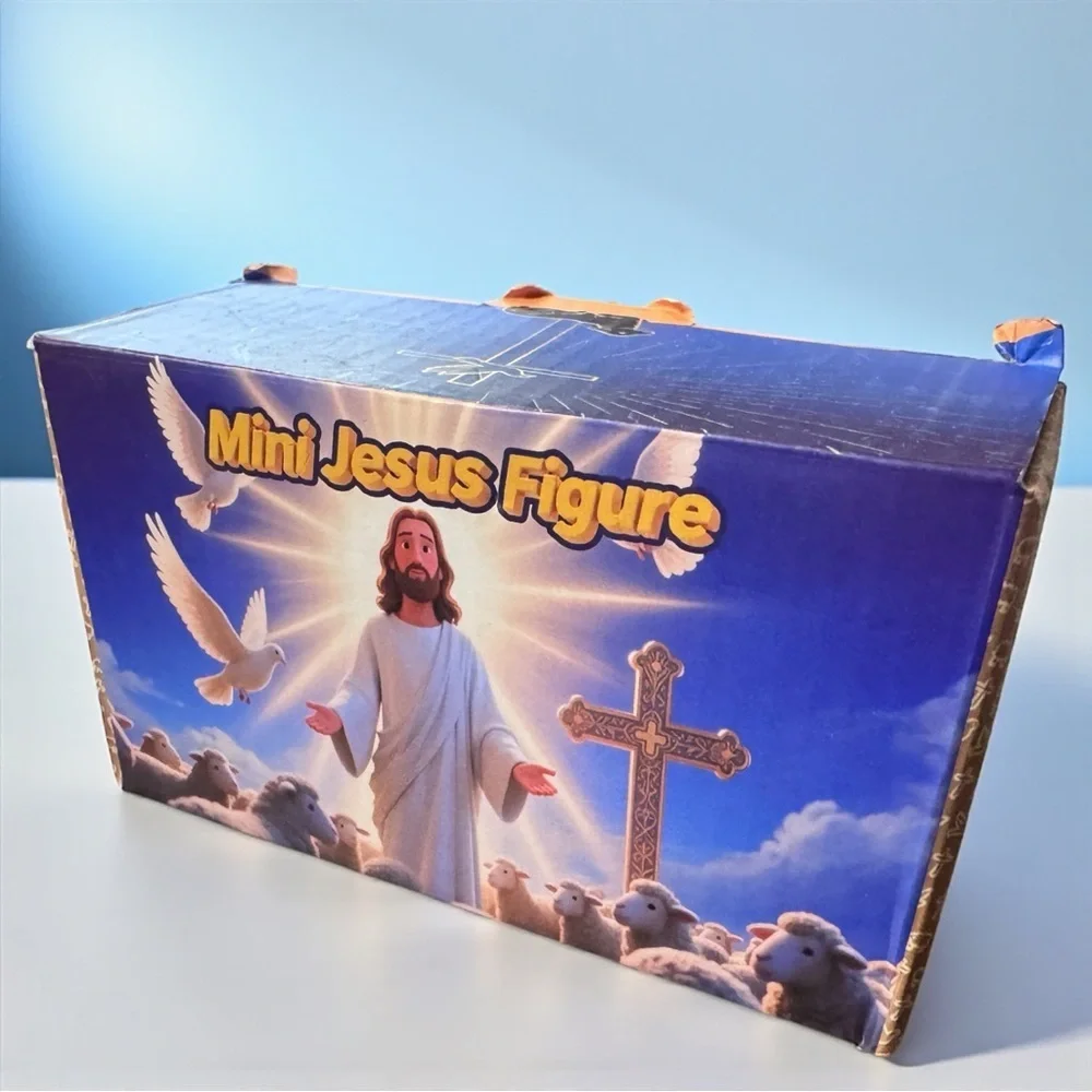 60 Mini Jesus Figurines Bulk NIB Sunday School Gifts Baptism Church Party Favors